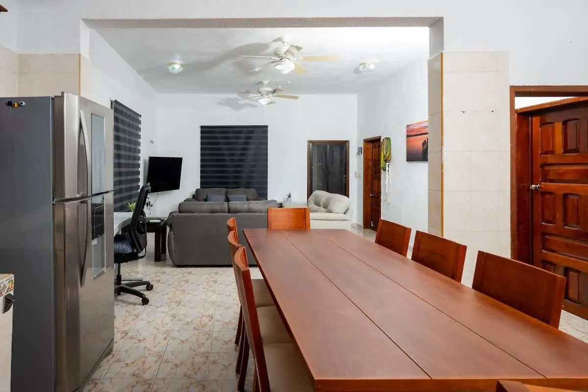 בית נופש פלאייה דל כרמן Villa Para Grupos En Excelente Ubicacion